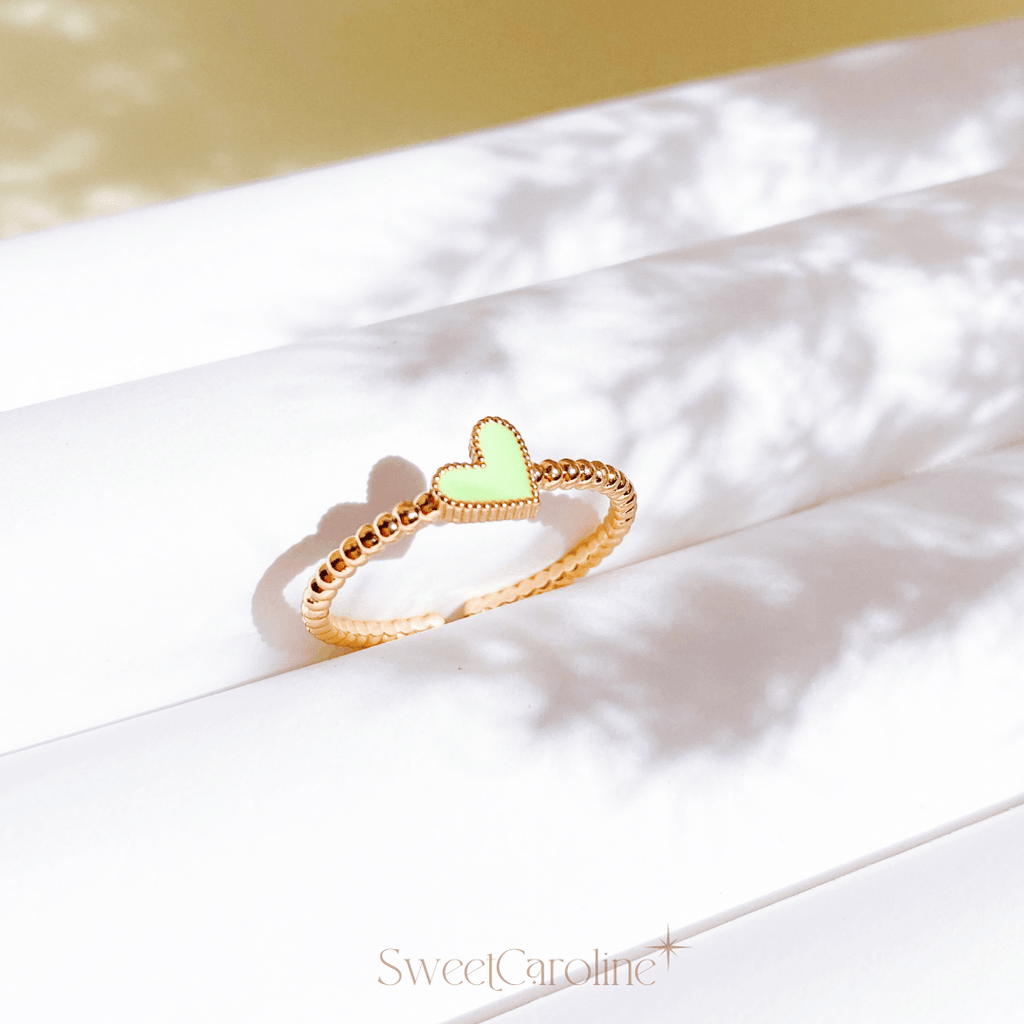 Promise Ring Green Lilibeth - SweetCarolineJWL