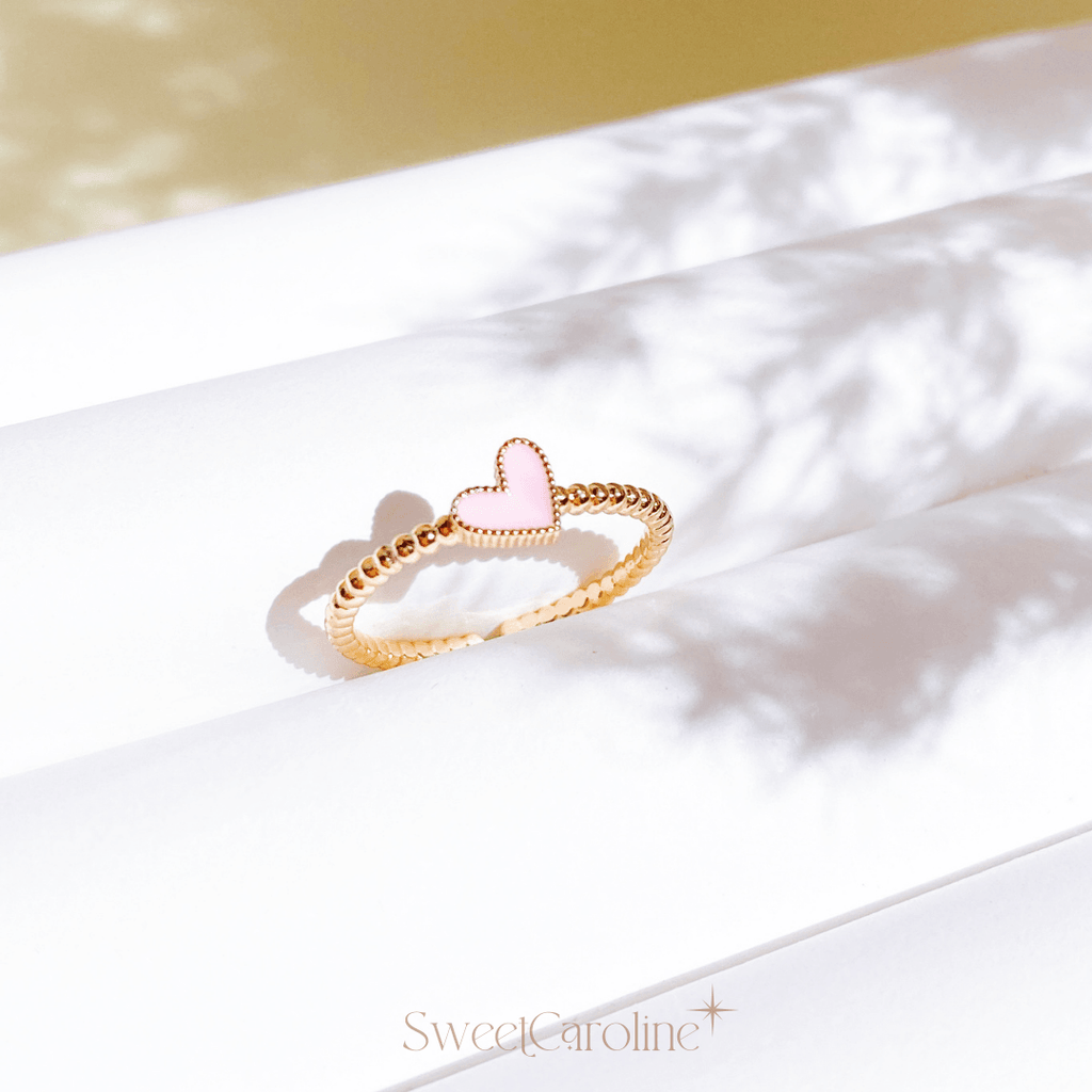 Promise Ring Baby Pink Lilibeth - SweetCarolineJWL