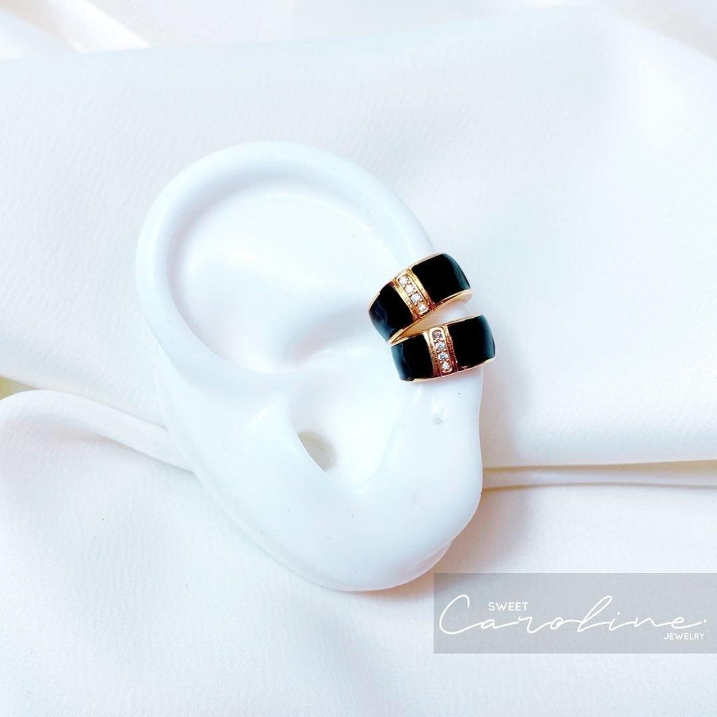 Earcuff Black - SweetCarolineJWL