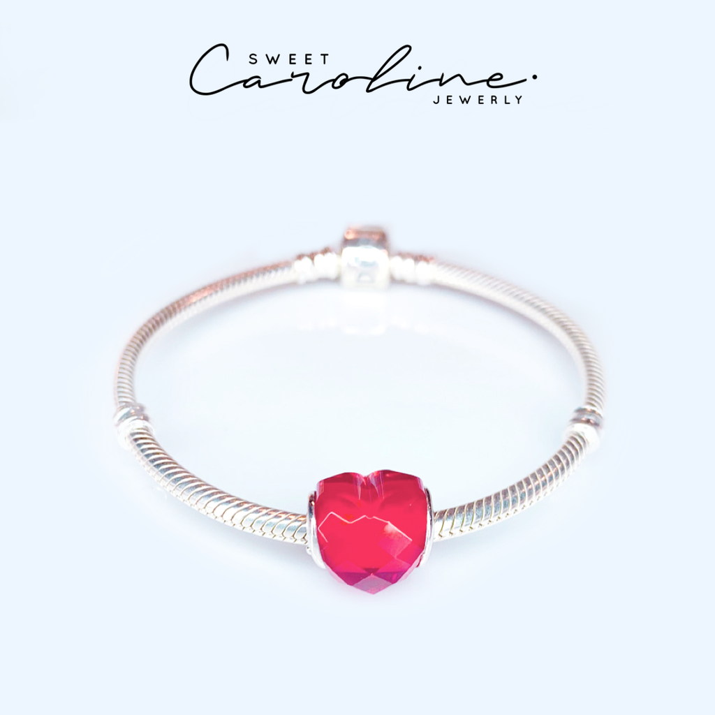 Charm Red Heart - SweetCarolineJWL