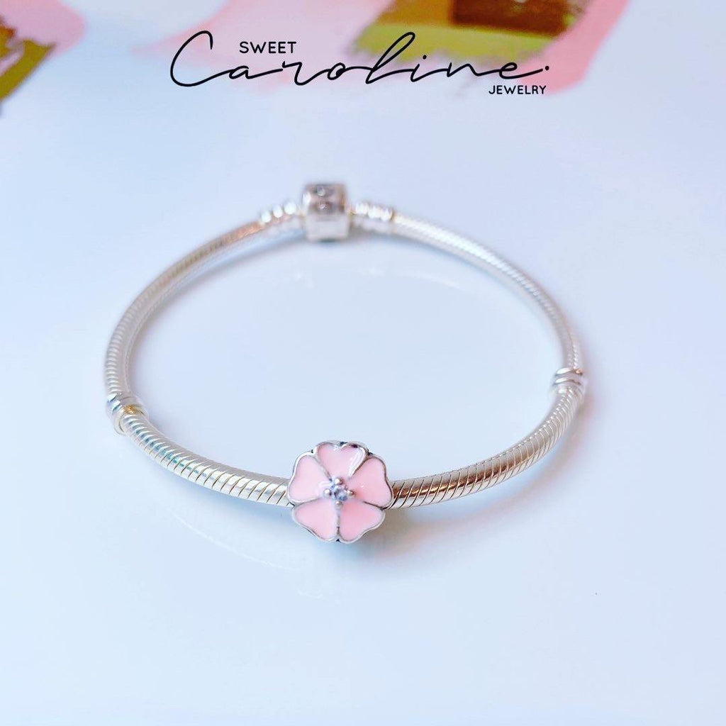 Charm Pink Flower - SweetCarolineJWL